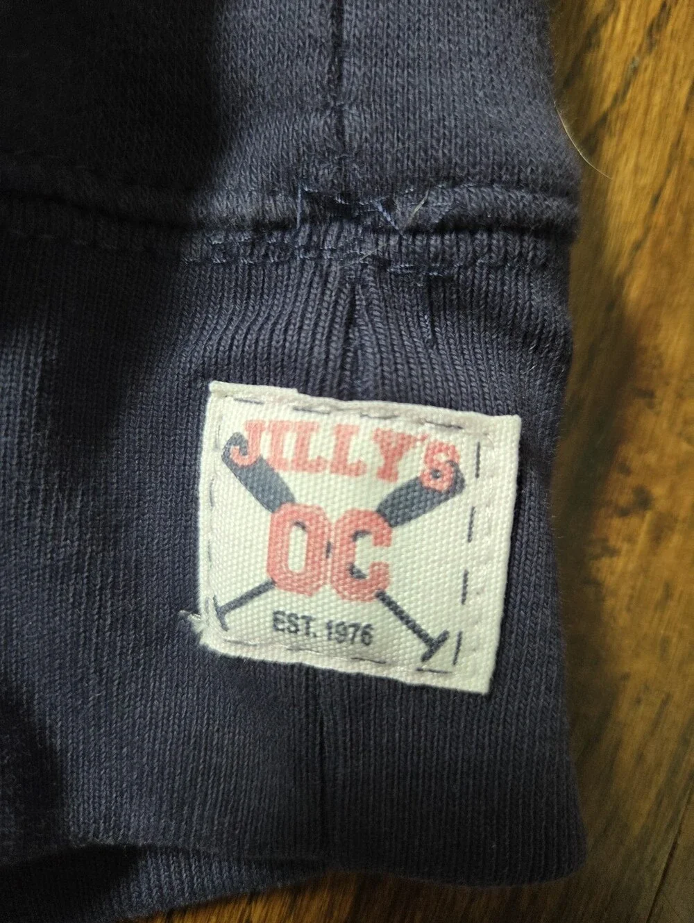 Jillys navy hoodie